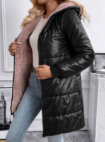 Faux Fur Lined Puffa Jacket