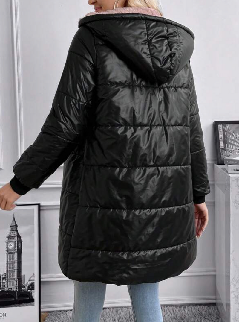 Faux Fur Lined Puffa Jacket