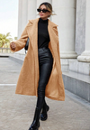 Long Side Pocket Teddy Coat