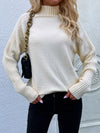 Knitted Turtleneck Pullover Jumper