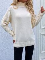 Knitted Turtleneck Pullover Jumper