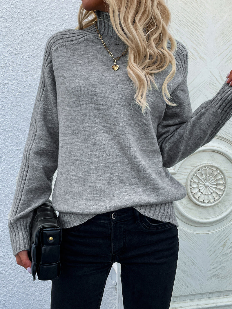 Knitted Turtleneck Pullover Jumper