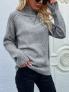 Knitted Turtleneck Pullover Jumper