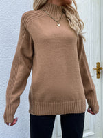 Knitted Turtleneck Pullover Jumper