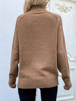 Knitted Turtleneck Pullover Jumper