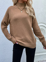 Knitted Turtleneck Pullover Jumper