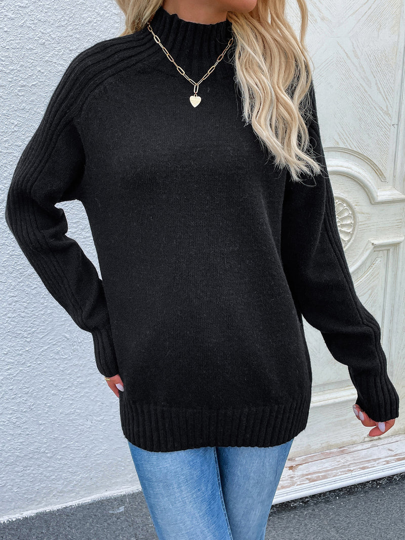 Knitted Turtleneck Pullover Jumper