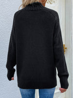 Knitted Turtleneck Pullover Jumper