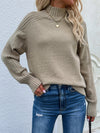 Knitted Turtleneck Pullover Jumper