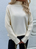 Knitted Turtleneck Pullover Jumper