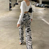 Zebra Print Pants