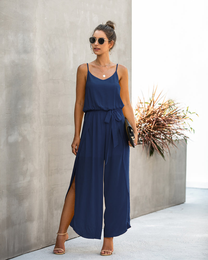 Camisole Split Leg Jumpsuit