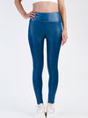 Stretch Faux Leather Leggings