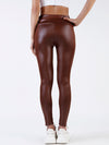 Stretch Faux Leather Leggings