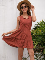 Short Tassel Mini Dress