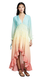 Rainbow Maxi Dress