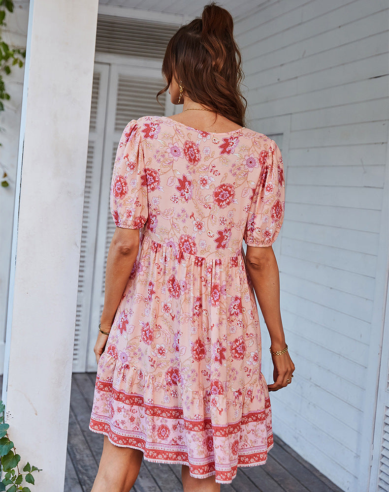 Loose Fit Boho Dress