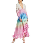 Rainbow Maxi Dress