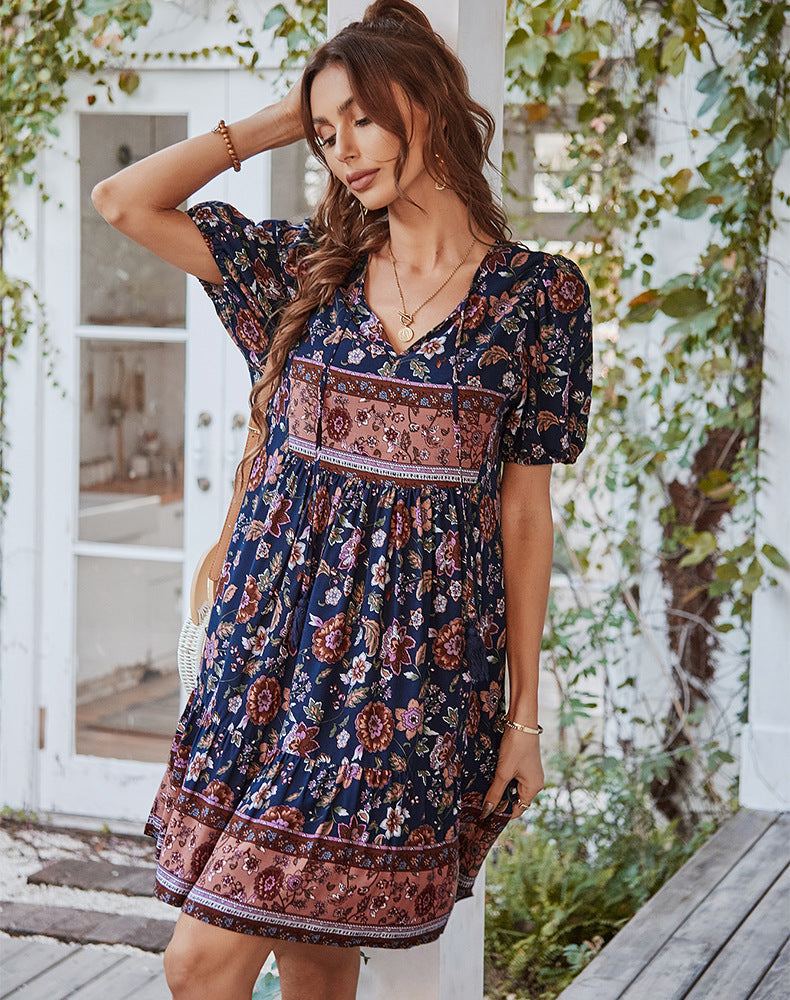 Loose Fit Boho Dress