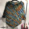 Fur Knitted Poncho