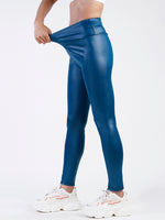 Stretch Faux Leather Leggings