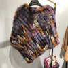 Fur Knitted Poncho