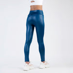 Stretch Faux Leather Leggings