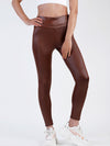 Stretch Faux Leather Leggings