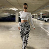 Zebra Print Pants