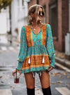 Bohemian Button Blouse