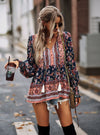 Bohemian Button Blouse