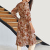 Autumn Leaves Midi Dress