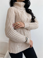 Turtleneck Knitted Sweater