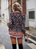 Bohemian Button Blouse