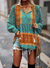 Bohemian Button Blouse