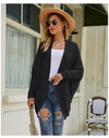 Long Batwing Sleeve knitted Cardigan