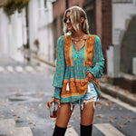 Bohemian Button Blouse