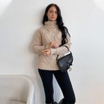 Turtleneck Knitted Sweater