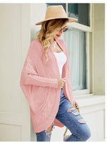 Long Batwing Sleeve knitted Cardigan