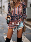 Bohemian Button Blouse