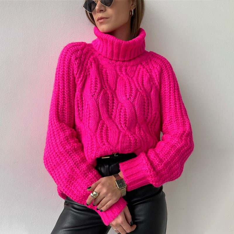 Turtleneck Knitted Sweater