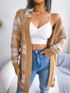 Check Belted Cardigan