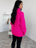 Turtleneck Knitted Sweater