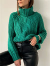 Turtleneck Knitted Sweater