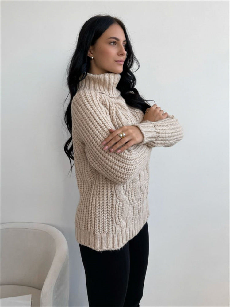 Turtleneck Knitted Sweater