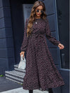 Floral Belted Maxi Dress