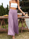 Jersey Relaxed Wide Leg Trousers