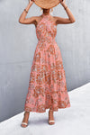 Maxi Halterneck Boho Dress