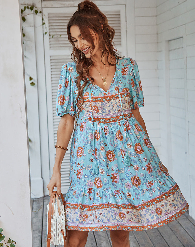 Loose Fit Boho Dress