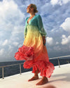 Rainbow Maxi Dress